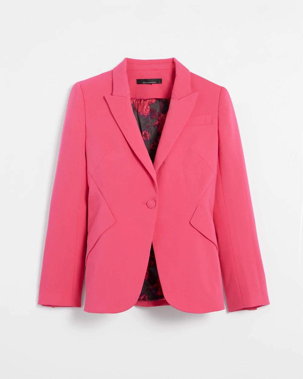 White house black market pink blazer cheap